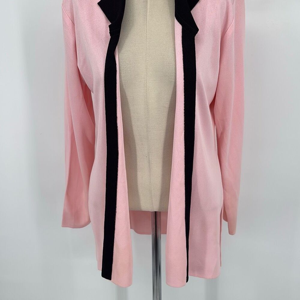 Exclusively Misook Open Front Collared Side Slit … - image 7